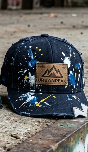 URBANPEAK "Neon Vandal" Drip-Effect Cap
