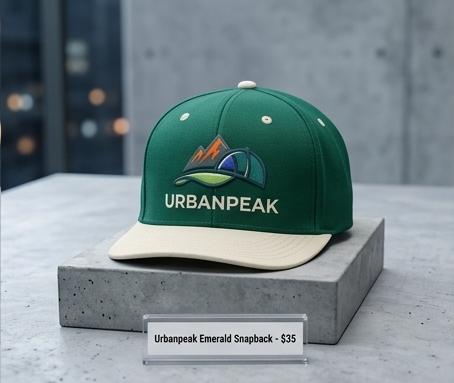 URBANPEAK "Emerald Forest" Heritage Snapback