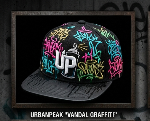 URBANPEAK "Vandal Graffiti" Signature Snapback