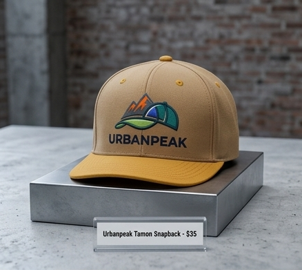 URBANPEAK "Golden Dune" Street Snapback